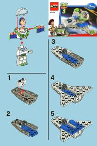 Handleiding Lego set 30073 Toy Story Buzz' mini ruimteschip