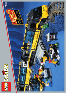 Bruksanvisning Lego set 4559 Trains Höghastighetståg