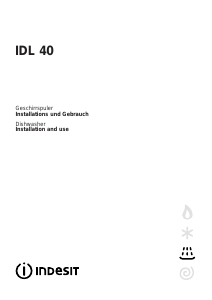 Bedienungsanleitung Indesit IDL 40 DE Geschirrspüler