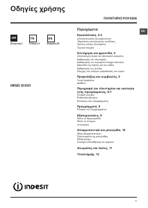 Manual de uso Indesit IWSD 61051 C ECO EU Lavadora