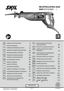 Kullanım kılavuzu Skil 4900 AK Tilki kuyruğu testere