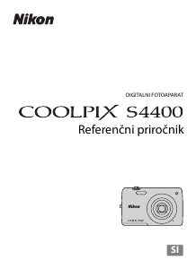 Priročnik Nikon Coolpix S4400 Digitalni fotoaparat
