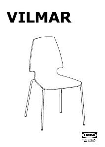 Manual IKEA VILMAR Cadeira