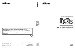 Használati útmutató Nikon D3S Digitális fényképezőgép