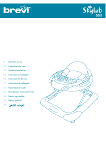 Handleiding Brevi Skylab Loopwagen