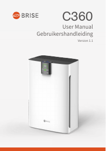 Handleiding Brise C360 Luchtreiniger
