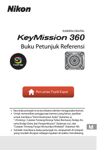 Panduan Nikon KeyMission 360 Kamera Aksi