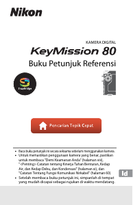 Panduan Nikon KeyMission 80 Kamera Aksi