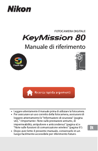 Manuale Nikon KeyMission 80 Action camera