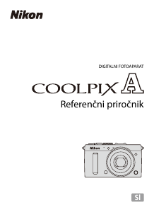 Priročnik Nikon Coolpix A Digitalni fotoaparat