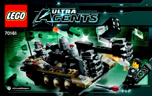 Mode d’emploi Lego set 70161 Ultra Agents L'attaque sur chenille