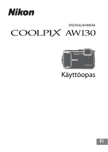 Käyttöohje Nikon Coolpix AW130 Digitaalikamera