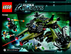 Manual de uso Lego set 70164 Ultra Agents Atraco huracanado