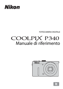 Manuale Nikon Coolpix P340 Fotocamera digitale