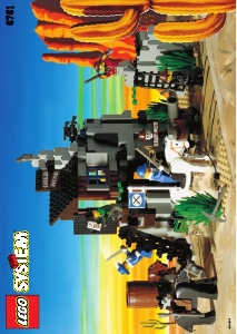 Mode d’emploi Lego set 6761 Western Cachette