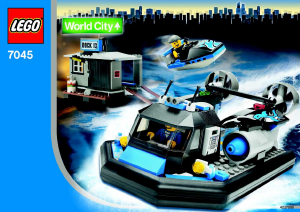 Handleiding Lego set 7045 World City Hovercraft en botenhuis