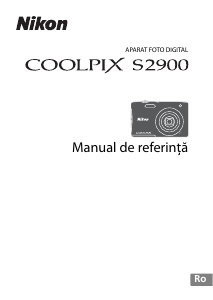 Manual Nikon Coolpix S2900 Cameră digitală