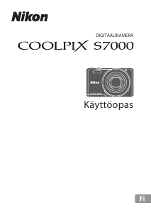 Käyttöohje Nikon Coolpix S7000 Digitaalikamera