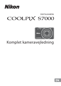 Brugsanvisning Nikon Coolpix S7000 Digitalkamera