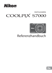 Bedienungsanleitung Nikon Coolpix S7000 Digitalkamera