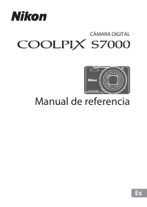 Manual de uso Nikon Coolpix S7000 Cámara digital