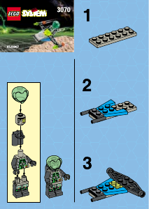 Manual Lego set 3070 Insectoids Ţânţar