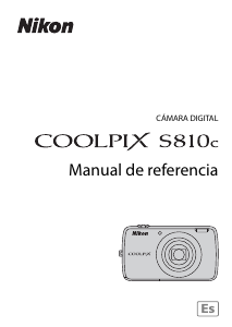 Manual de uso Nikon Coolpix S810c Cámara digital
