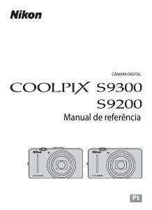 Manual Nikon Coolpix S9300 Câmara digital