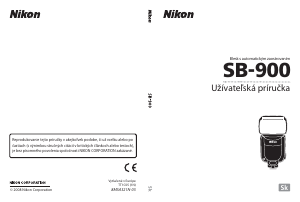Návod Nikon SB-900 Blesk