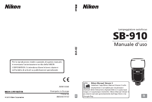 Manuale Nikon SB-910 Flash