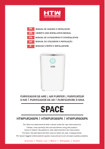 Manual de uso HTW HTWPUR36SPA Purificador de aire