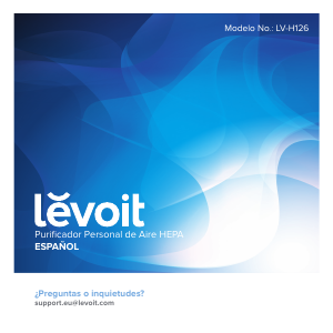 Manual de uso Levoit LV-H126 Purificador de aire