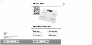 Használati útmutató SilverCrest SPWD 180 I1 Mérleg