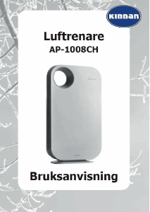 Bruksanvisning Kinnan AP-1008CH Luftrenare