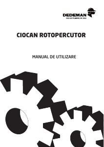 Manual Dedeman PT82509 Ciocan rotopercutor