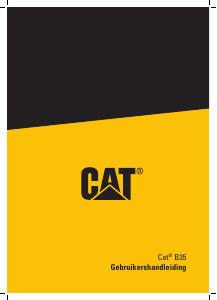 Handleiding CAT B35 Mobiele telefoon