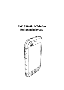 Kullanım kılavuzu CAT S30 Cep telefonu