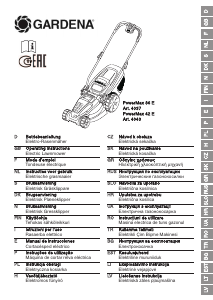 Manual Gardena PowerMax 36 E Corta-relvas