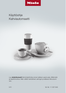 Käyttöohje Miele CM 5310 Silence Kahvikone