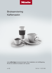 Bruksanvisning Miele CM 5510 Silence Kaffebryggare