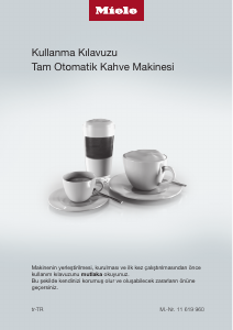 Kullanım kılavuzu Miele CM 6160 MilkPerfection Kahve makinesi