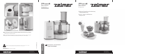 Instrukcja Zelmer ZFP1000W Robot planetarny