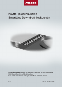 Käyttöohje Miele CSDA 7001 FL Liesituuletin
