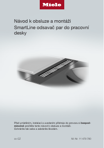 Manuál Miele CSDA 7001 FL Odsavač par