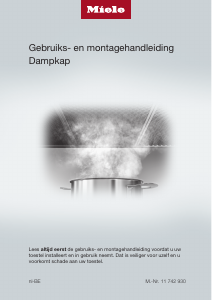 Handleiding Miele DA 3496 EXTA Afzuigkap