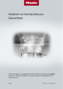 Kullanım kılavuzu Miele DA 6096 W White Wing Davlumbaz
