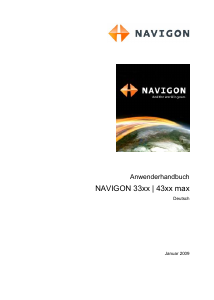 Bedienungsanleitung NAVIGON 3310 Navigation