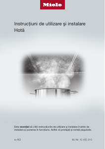 Manual Miele PUR 98 W Hotă