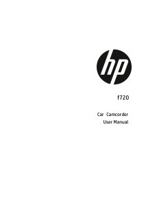 Handleiding HP f720 Actiecamera