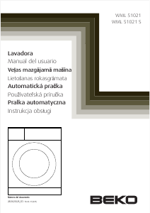 Manual de uso BEKO WML 51021 Lavadora